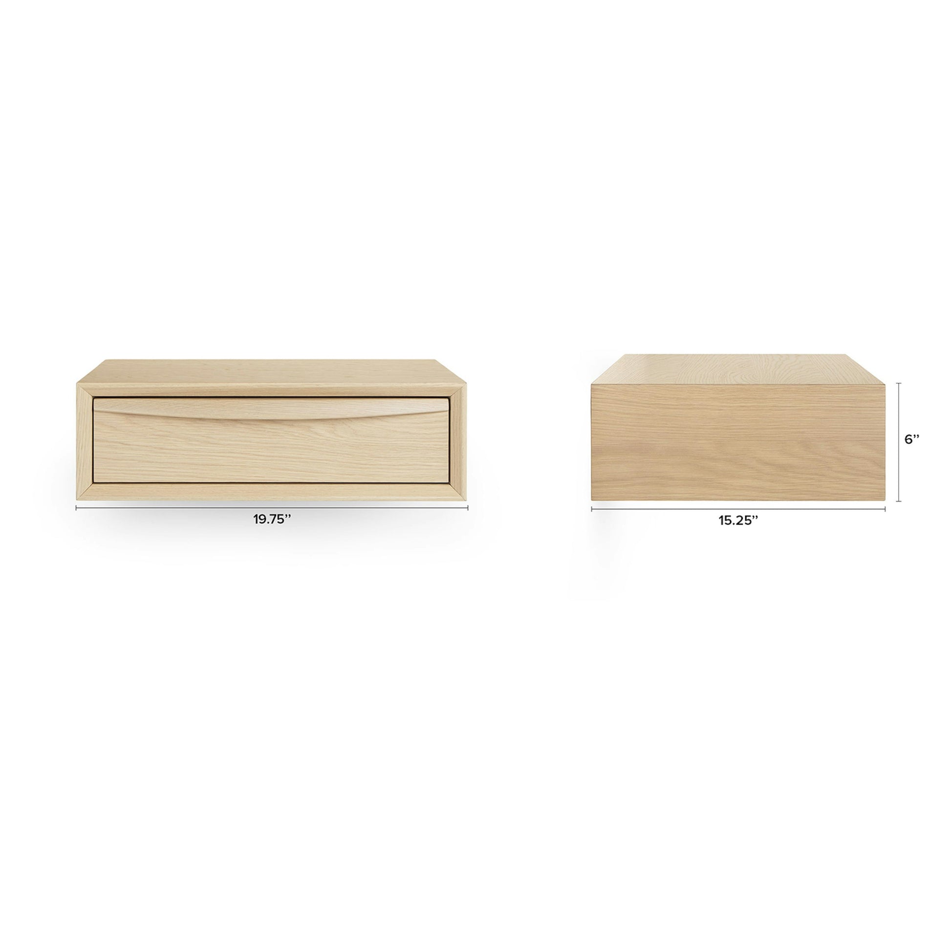 Lenia 2-Drawer Nightstand
