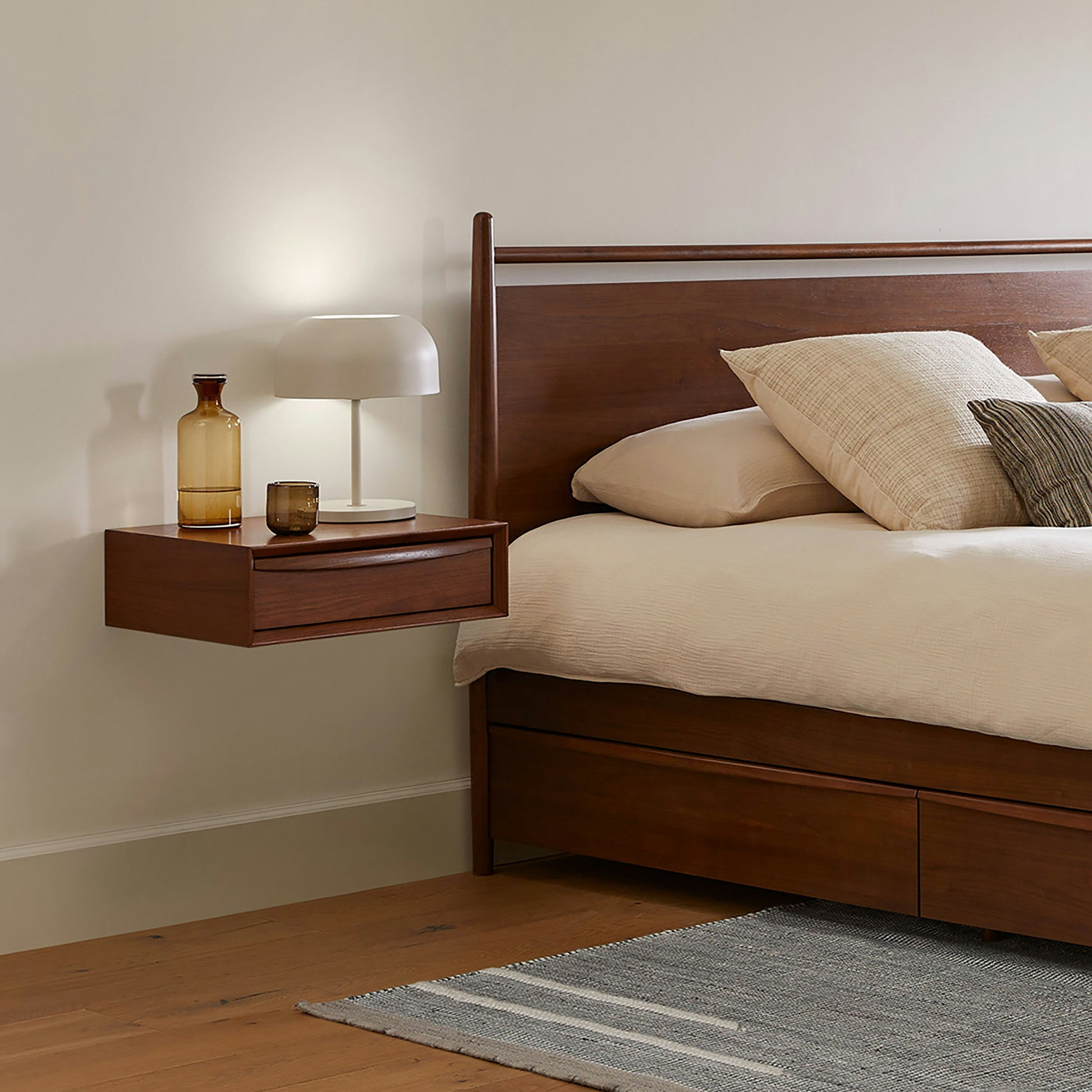 Lenia 2-Drawer Nightstand