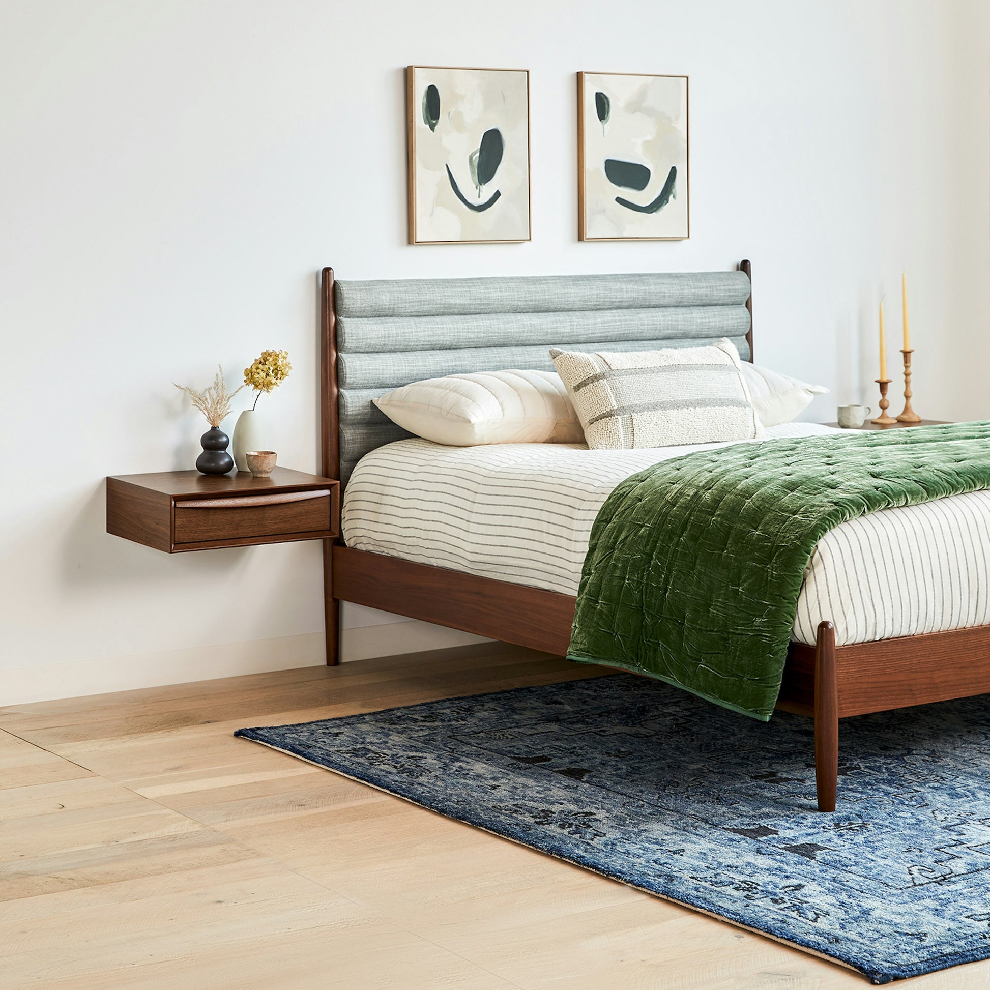 Lenia 2-Drawer Nightstand