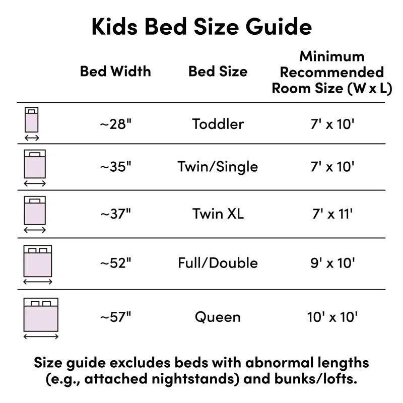 Leonel Heavy Duty Metal Bunk Bed