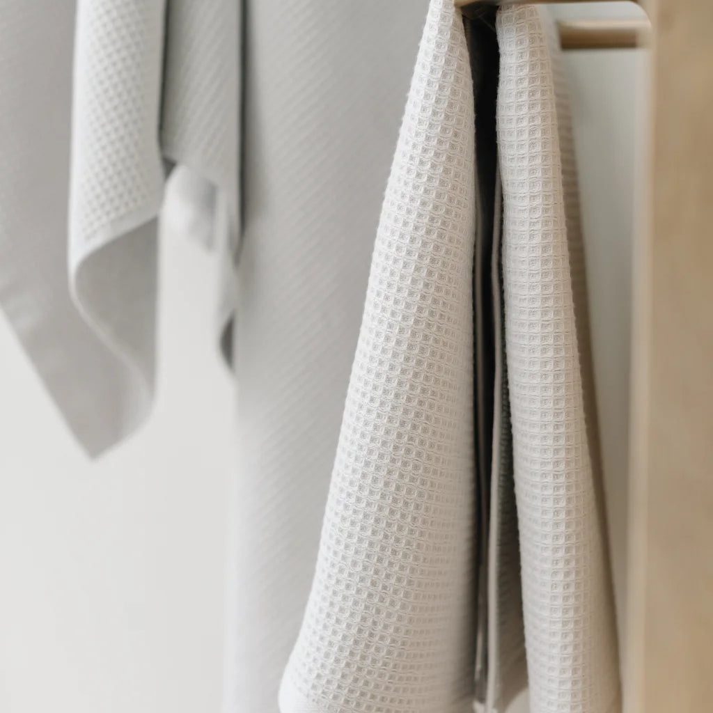Waffle Bath Towel Set