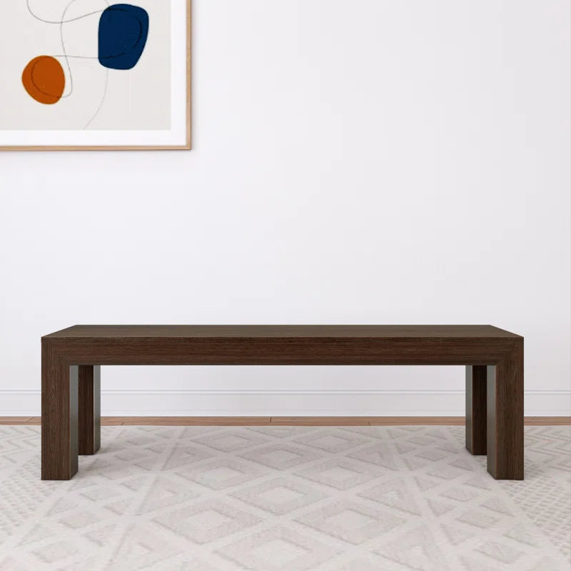 Linzy Modern Wood Bench