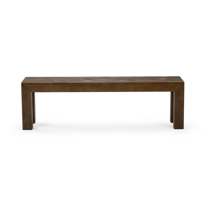 Linzy Modern Wood Bench