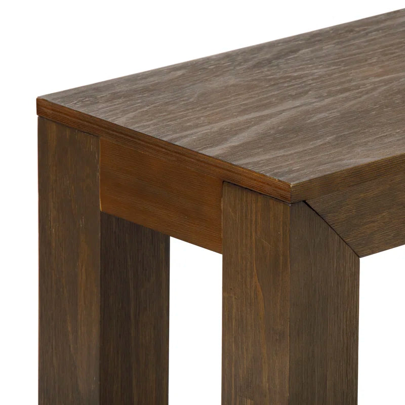 Linzy Modern Wood Bench