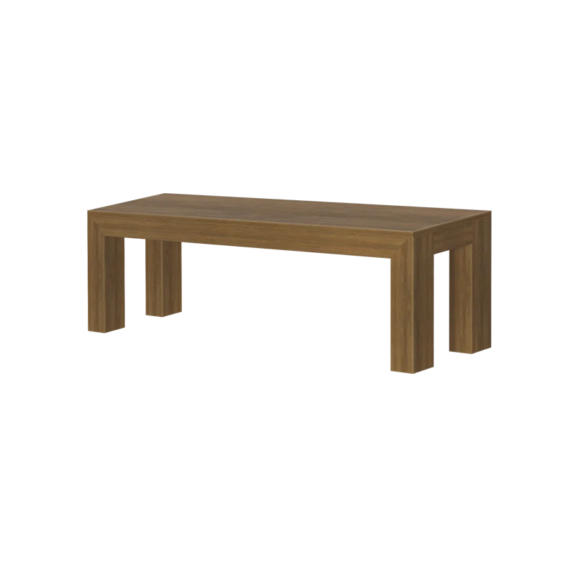 Linzy Modern Wood Bench