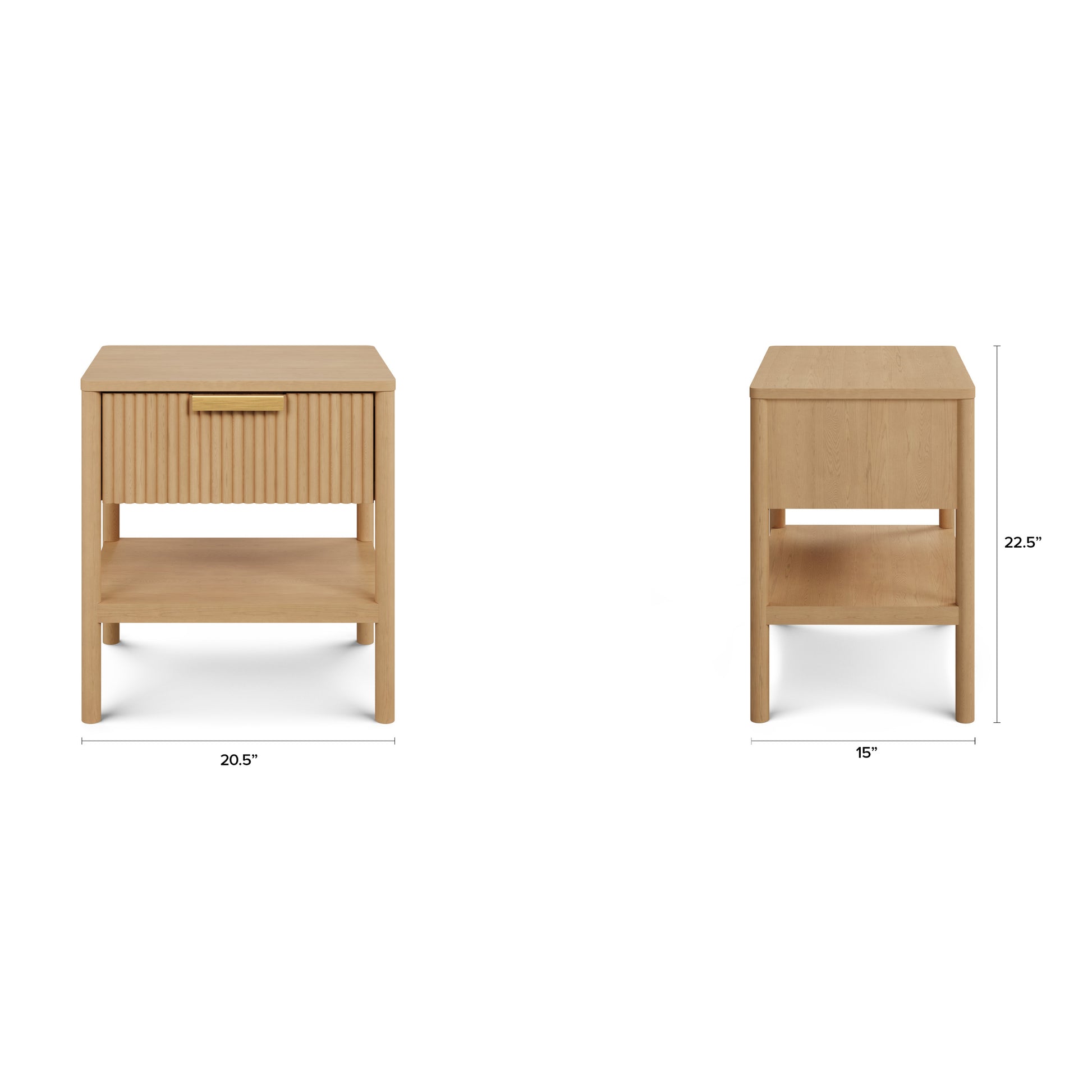 Liv 1-Drawer Nightstand