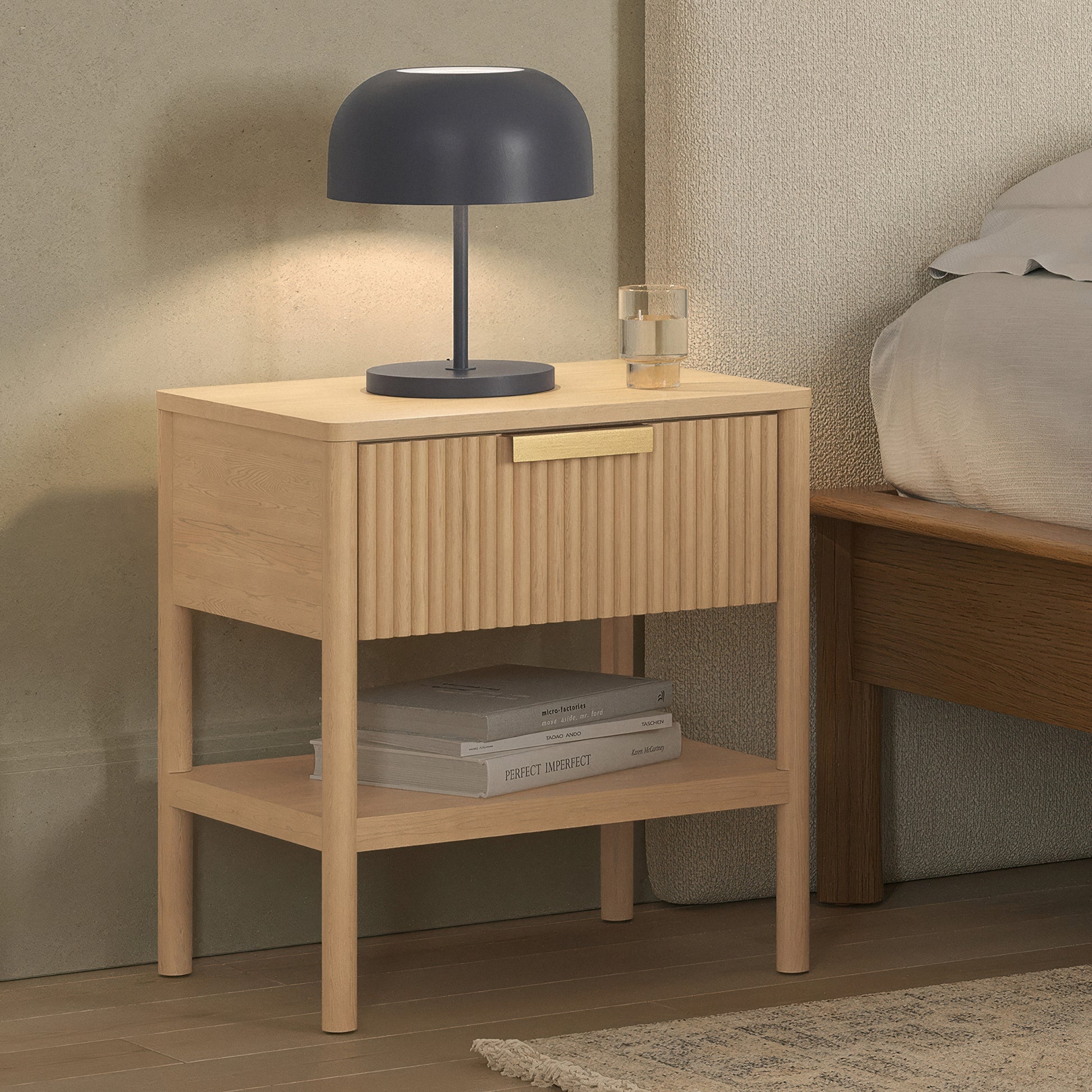 Liv 1-Drawer Nightstand