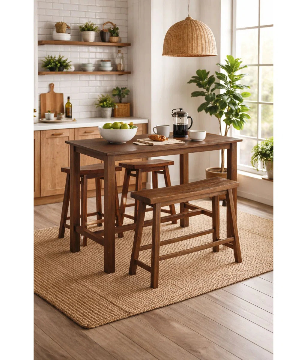 Lorraine Acacia Solid Wood Dining Table
