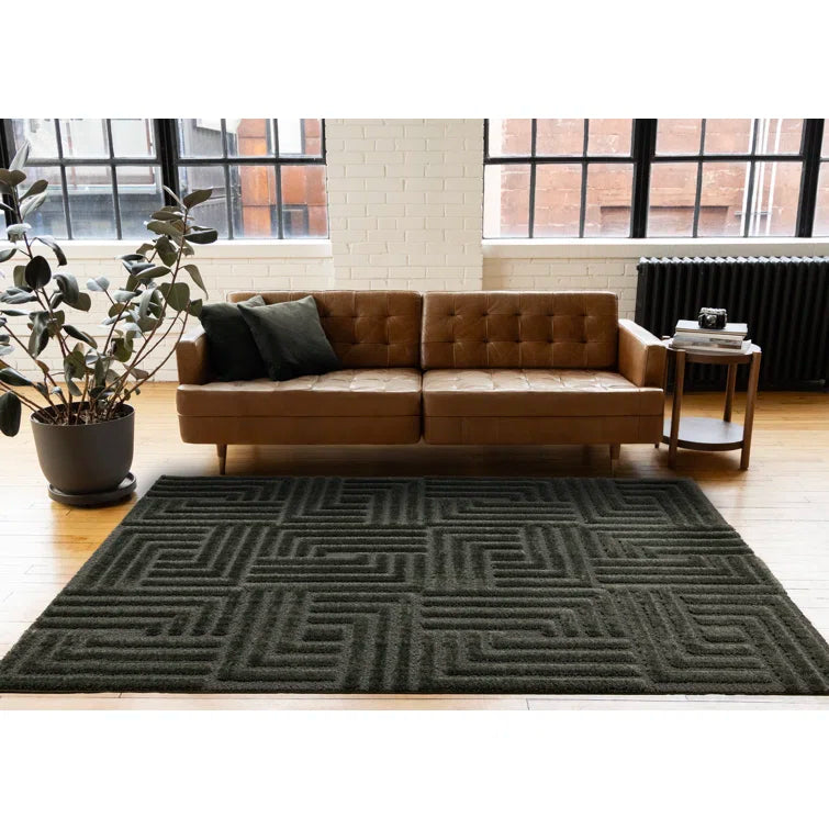 Luxe Geometric Indoor Area Rug