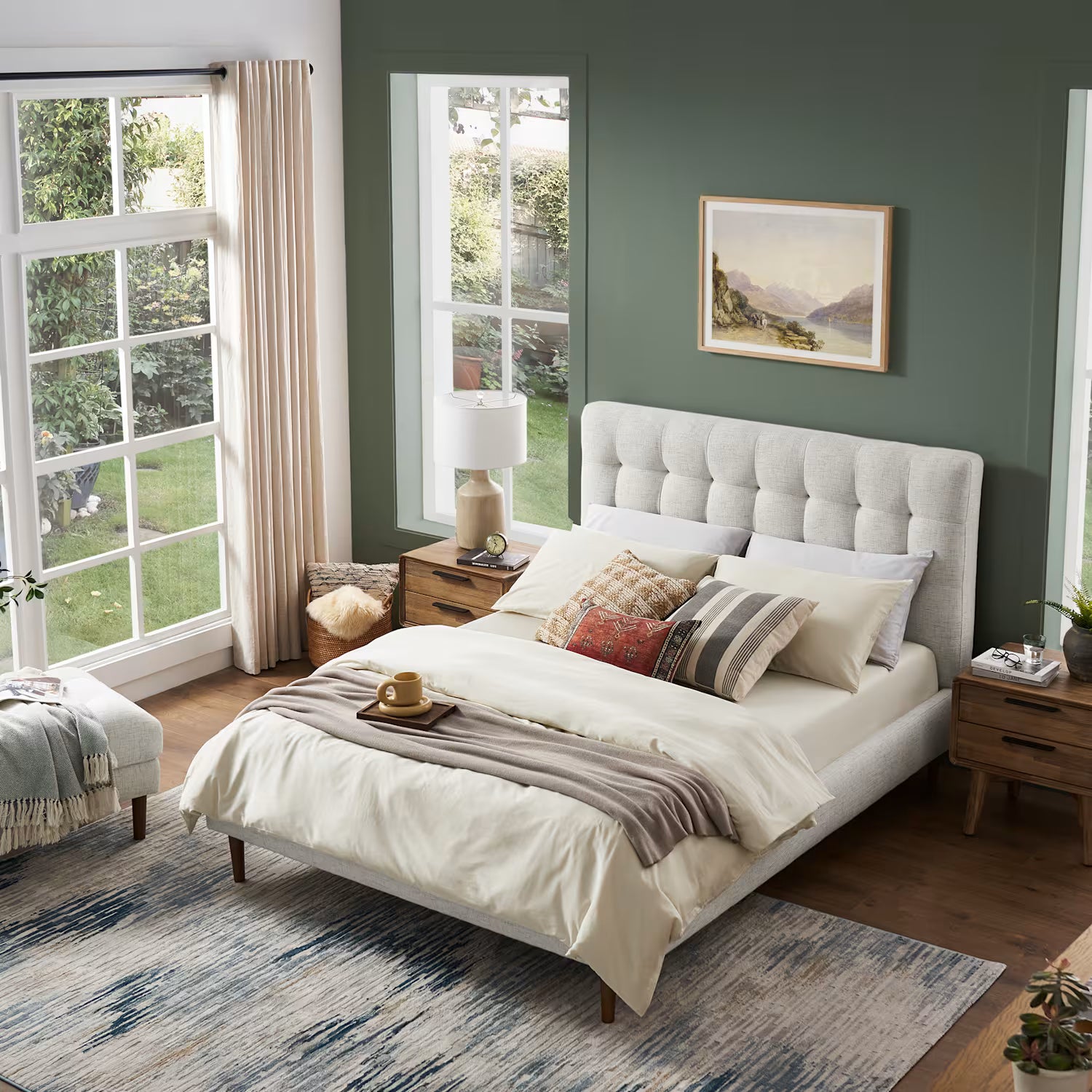 Madison Bed with Seb Bedroom Storage