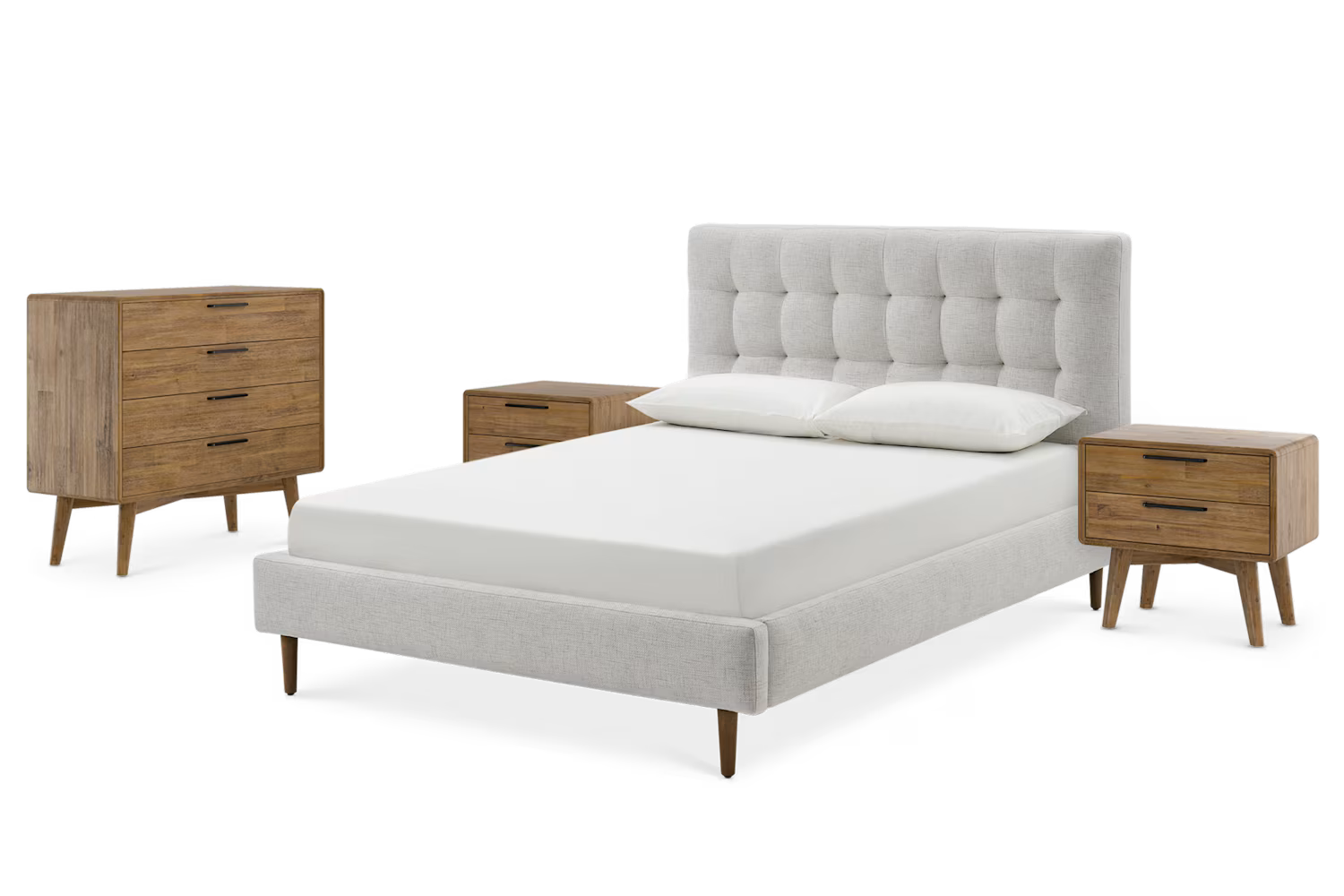 Madison Bed with Seb Bedroom Storage