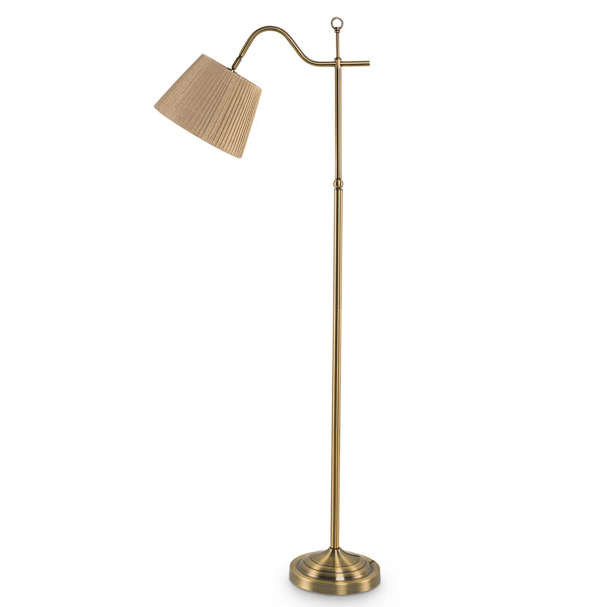 Maraia 62.2'' Golden Arched Floor Lamp