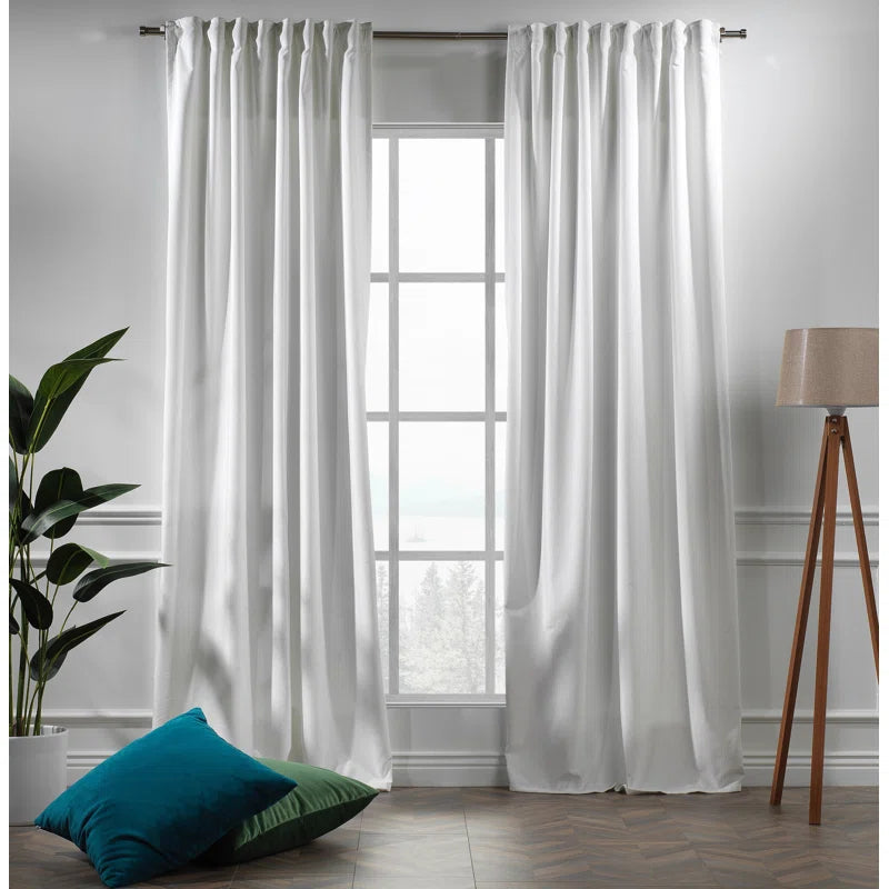 Matte Velvet Extra Wide x Extra Long Custom Made Decorative Double Panel (Set of 2)