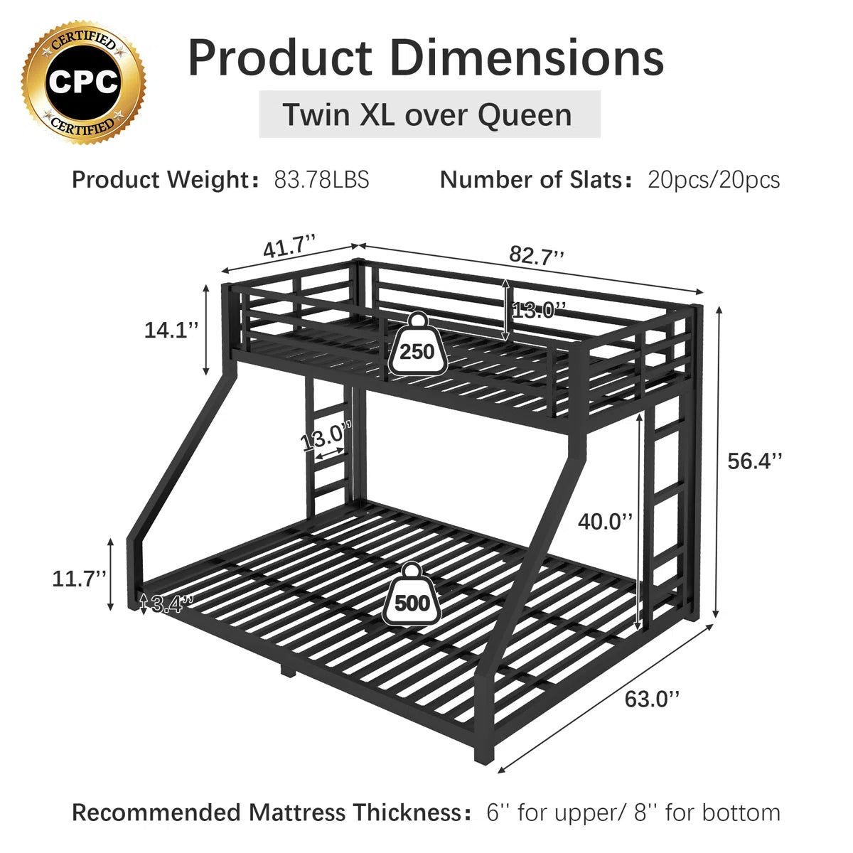 Metal Bunk Bed