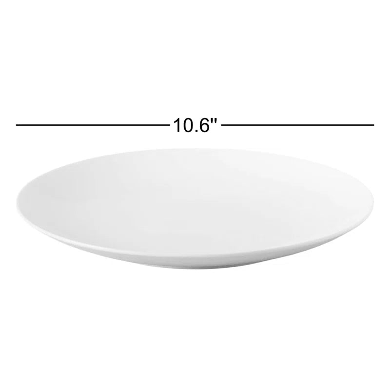 Miera Porcelain Dinner Plate (Set of 4)