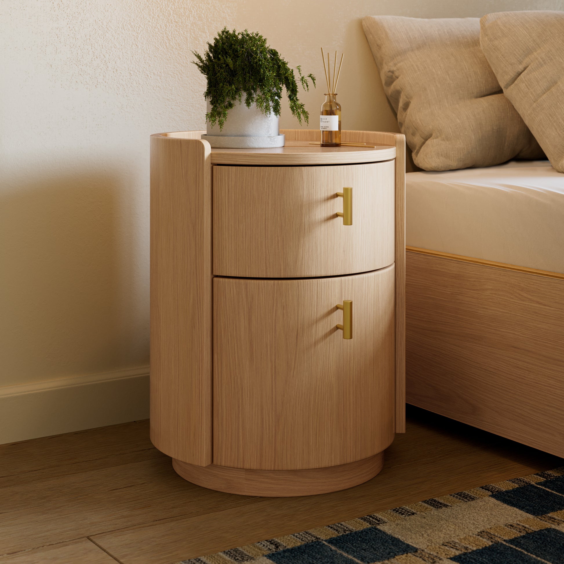 Miila 2-Drawer Nightstand