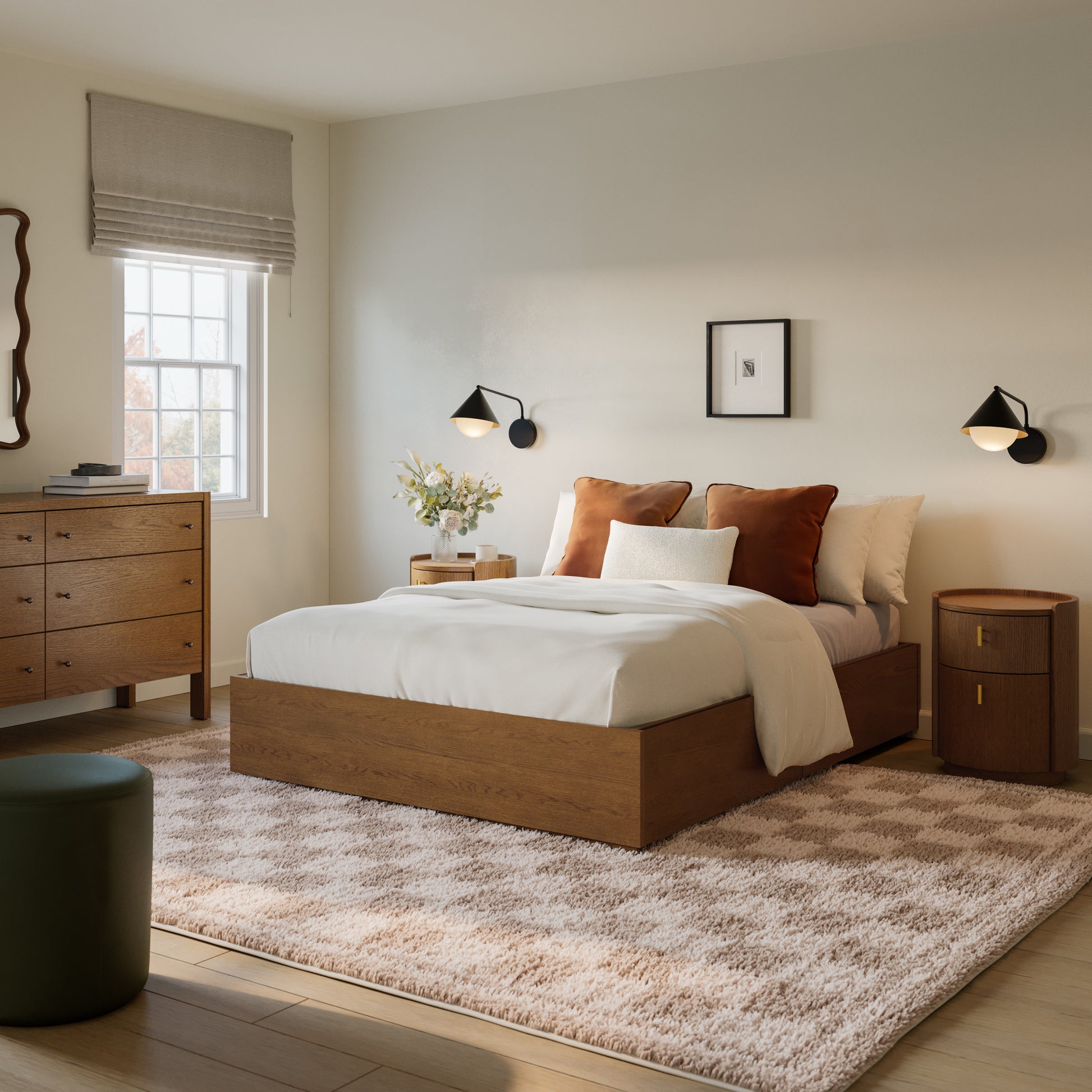Miila 2-Drawer Nightstand
