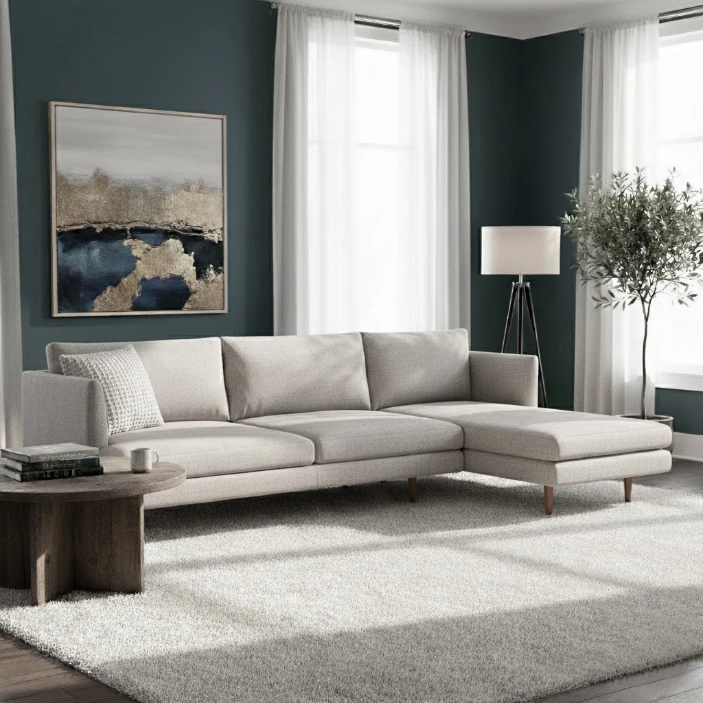 Miller 2 - Piece Upholstered Chaise Sectional
