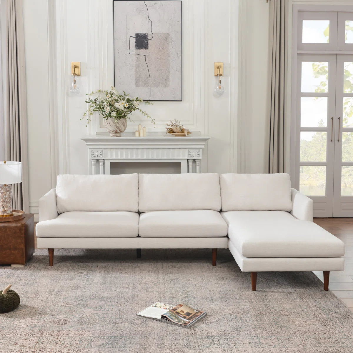 Miller 2 - Piece Upholstered Chaise Sectional