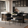 Modern Boucle Dining Chairs (Set of 4)