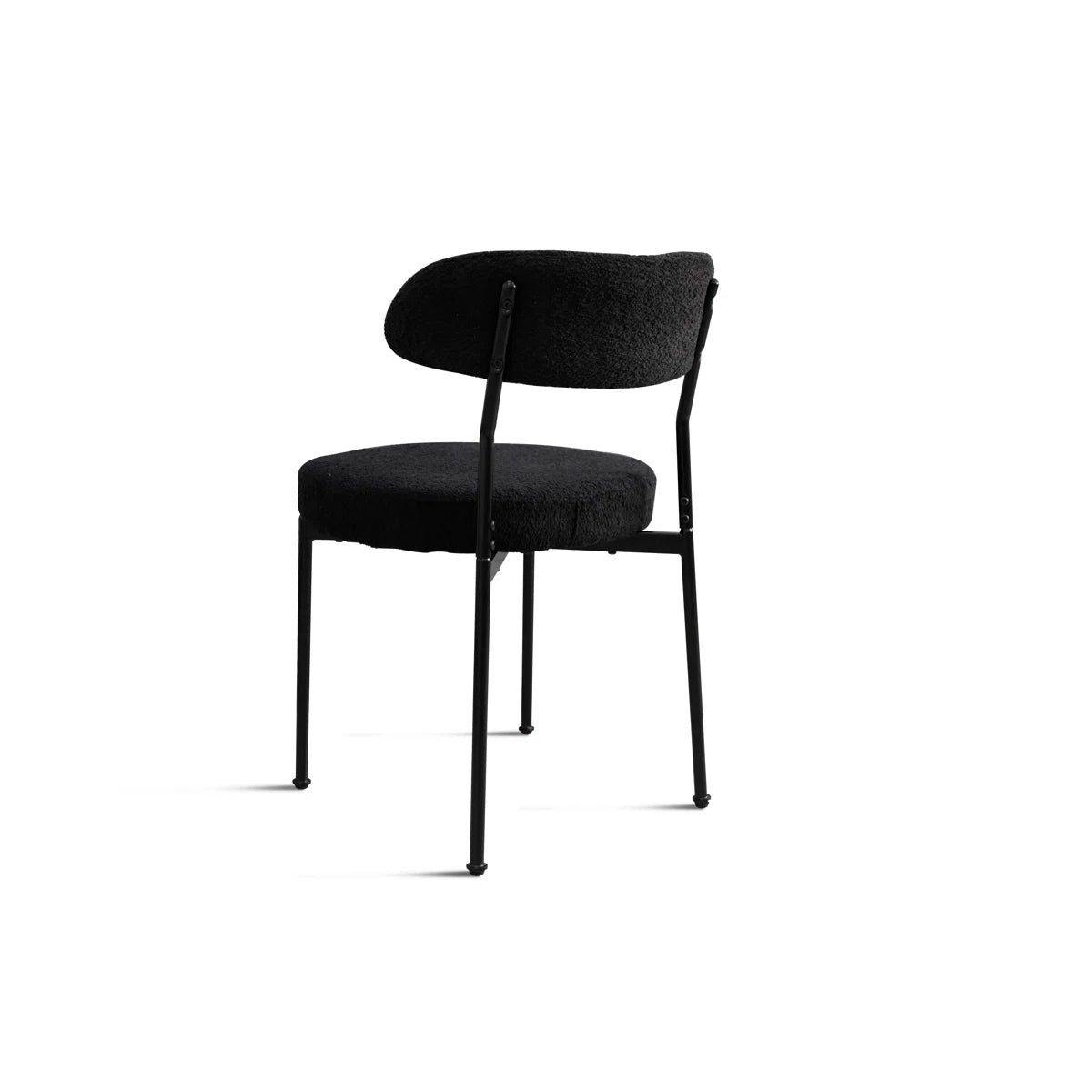 Modern Boucle Dining Chairs (Set of 4)