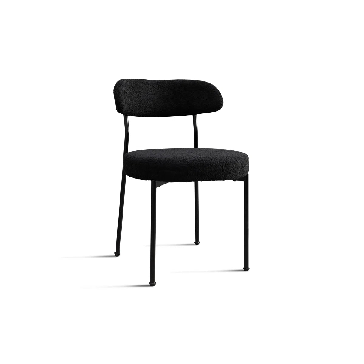 Modern Boucle Dining Chairs (Set of 4)