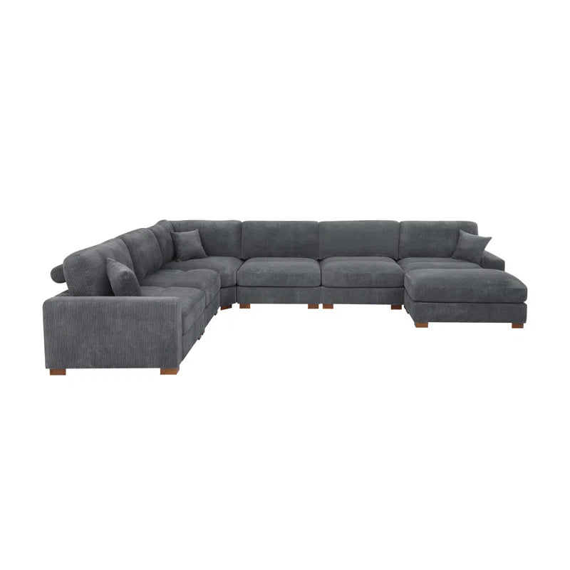 Aristedes 6 - Piece Corduroy Sectional