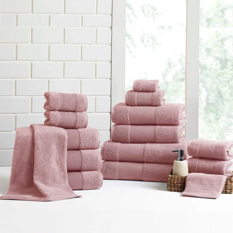 Air Cloud 18-Piece 100% Zero-Twist Cotton Towel Set