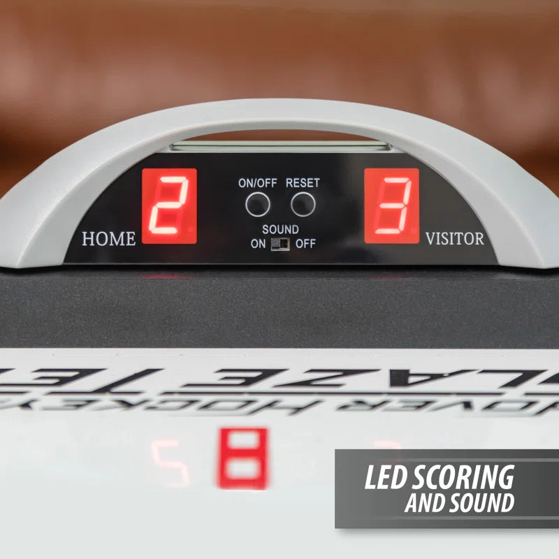 NHL 80'' 2 -Player Air Hockey Table with Digital Scoreboard