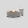 Rook Fire Table - Propane (Concrete outdoor fire pit table)