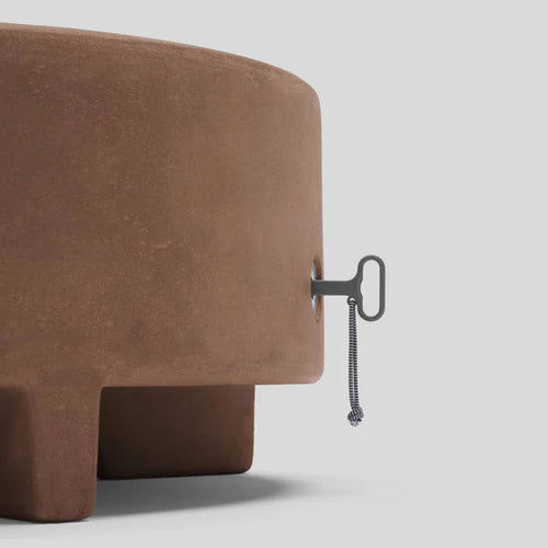 Rook Fire Table - Propane (Concrete outdoor fire pit table)