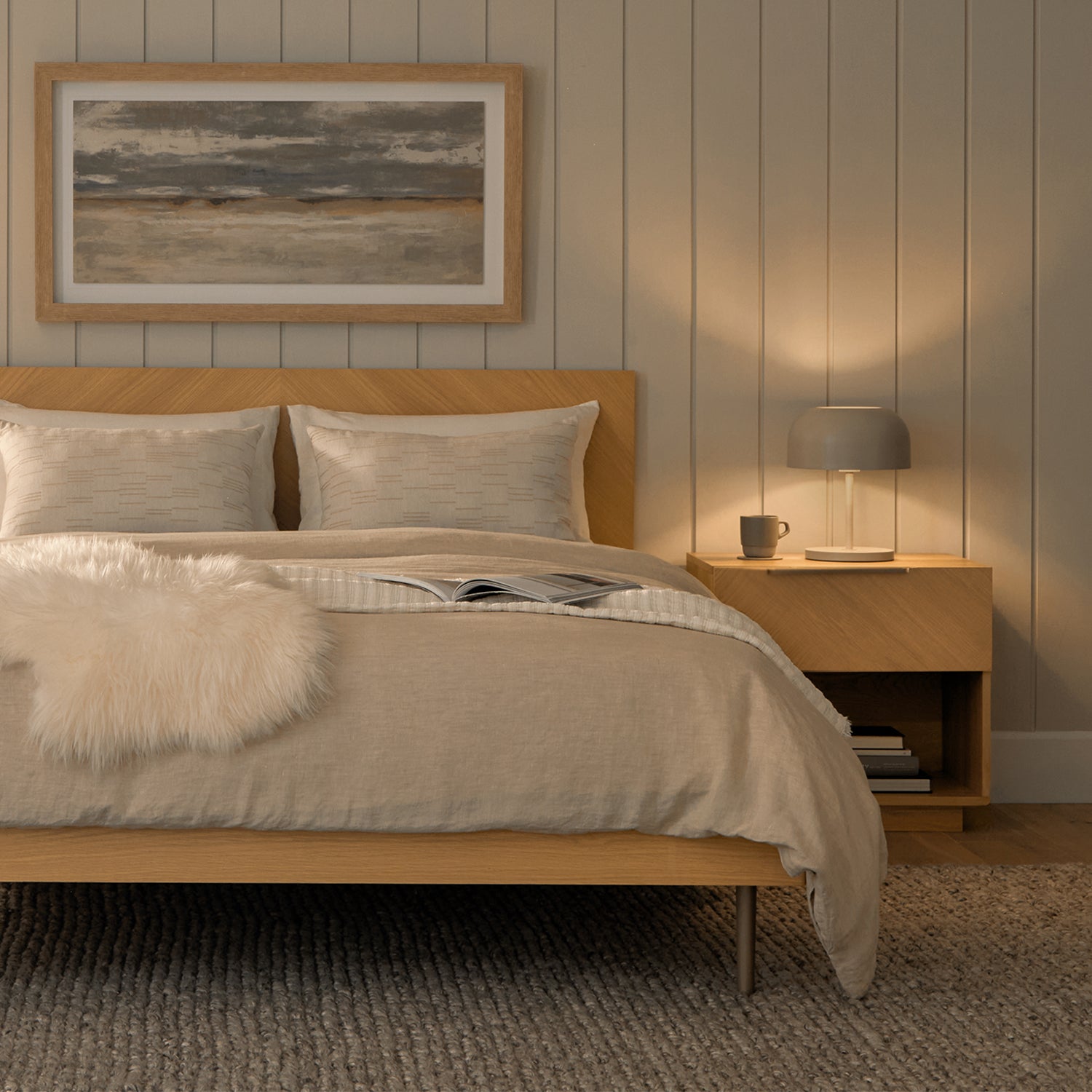 Nera 1-Drawer Nightstand