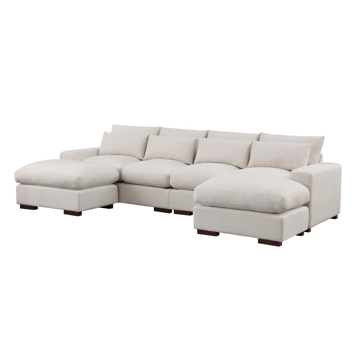 Nyerere 123.24" Upholstered Sofa