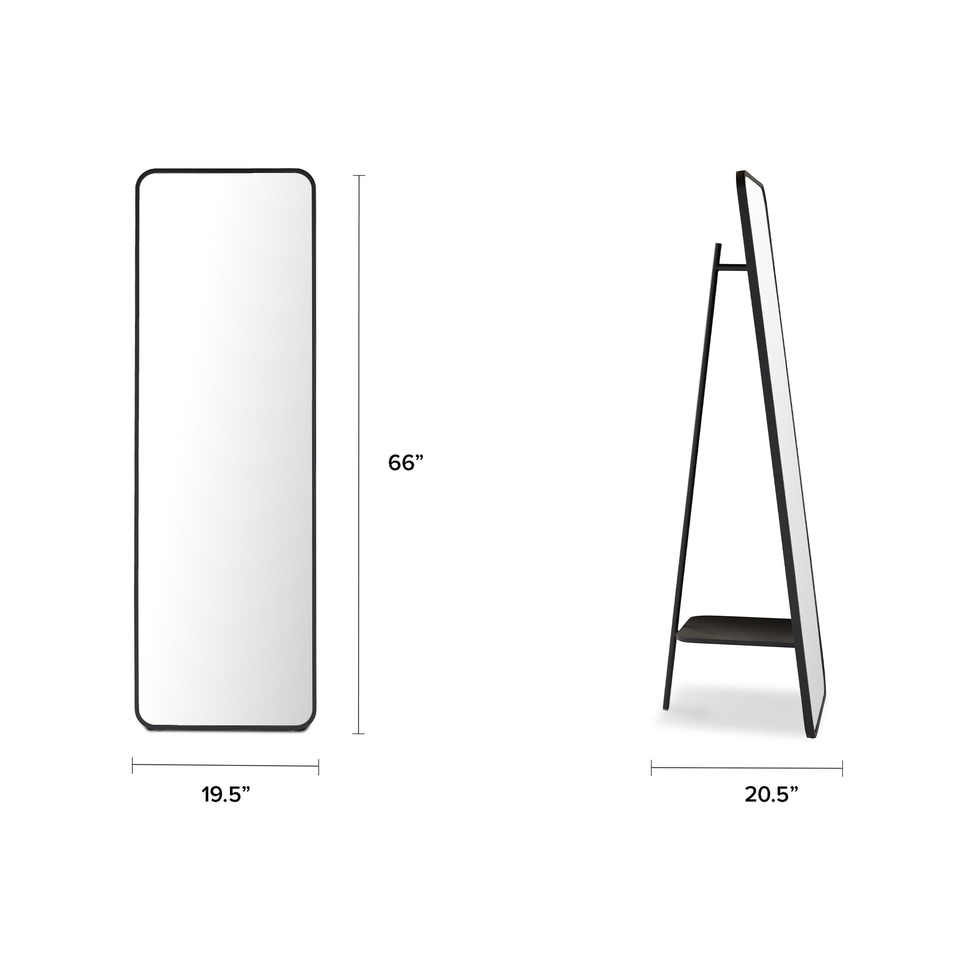 Obero Floor Mirror