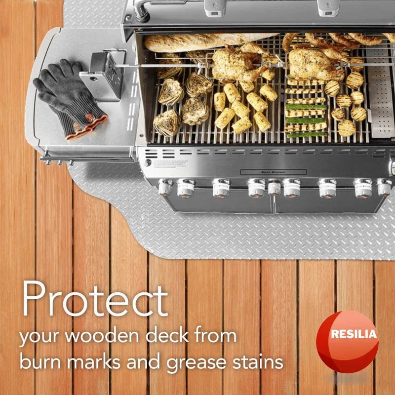Plastic Grill Grid Mat