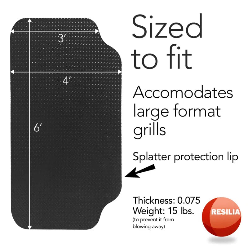 Plastic Grill Grid Mat