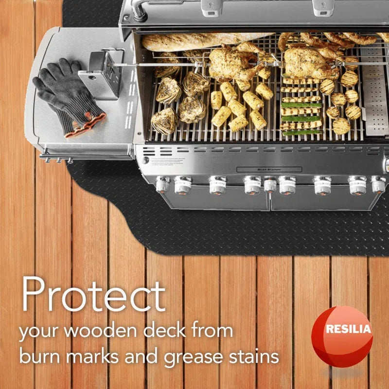 Plastic Grill Grid Mat