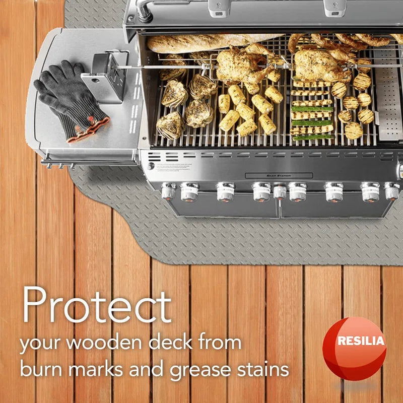 Plastic Grill Grid Mat