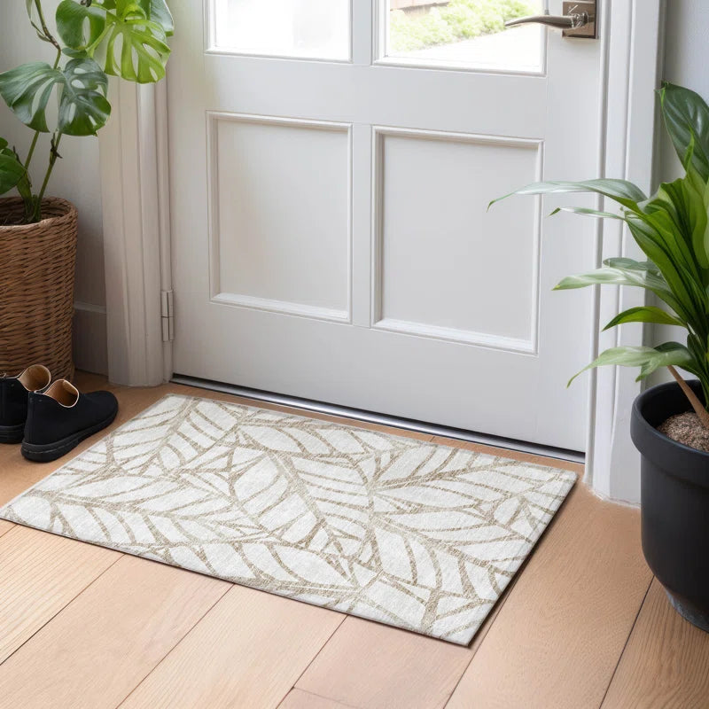 Premium Machine Washable Lisse Gold Rug
