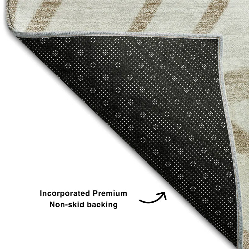 Premium Machine Washable Lisse Gold Rug