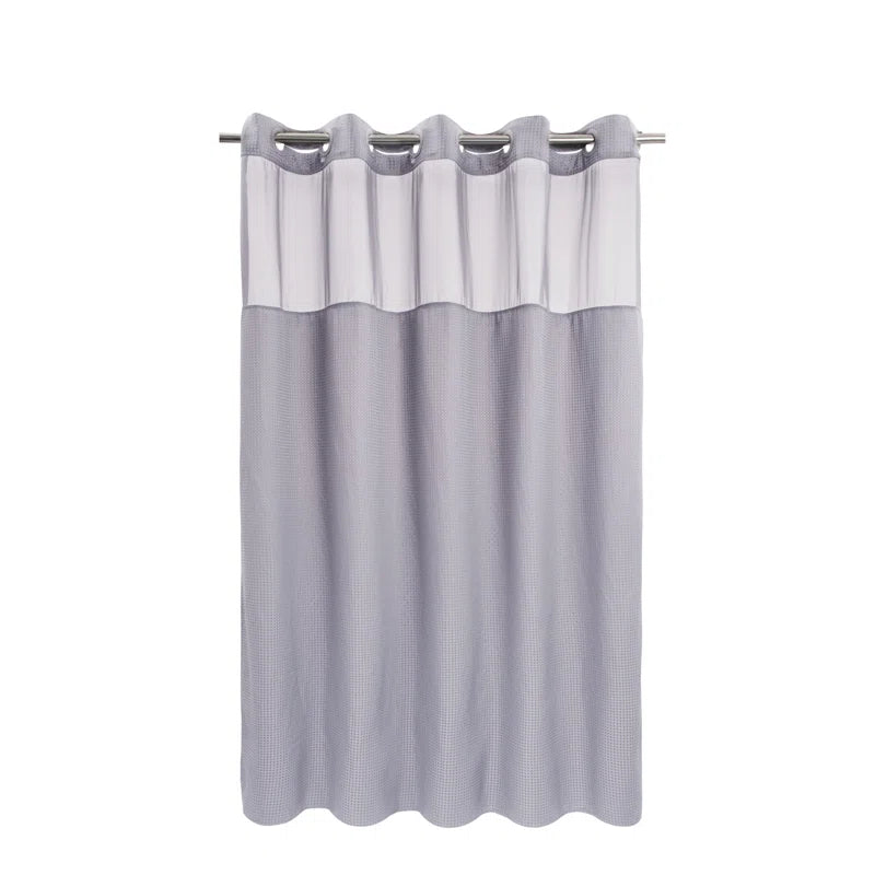 Ramjani Shower Curtain with Liner Included