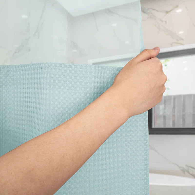 Ramjani Shower Curtain with Liner Included