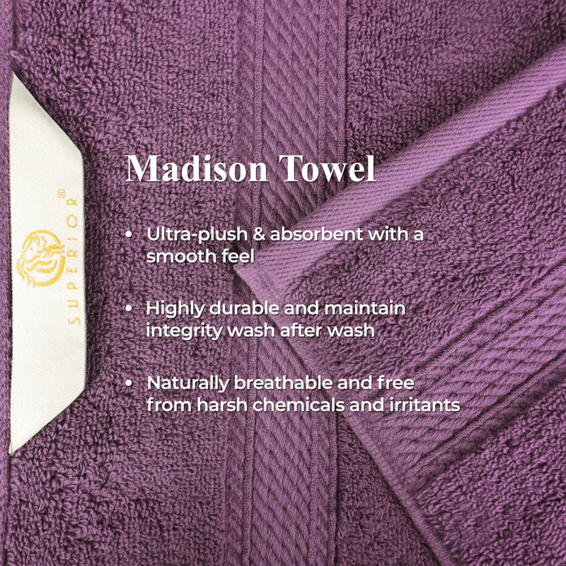 Renata 8 Piece 800 GSM Certified Egyptian Cotton Towel Set