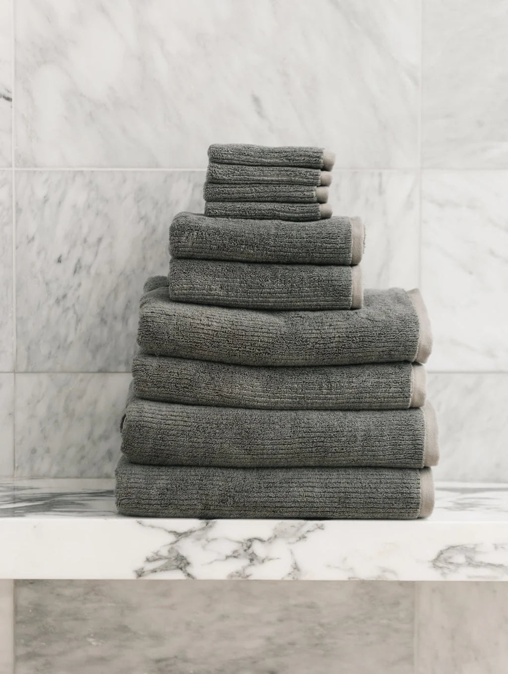 Complete Ribbed Terry Bath Bundle
