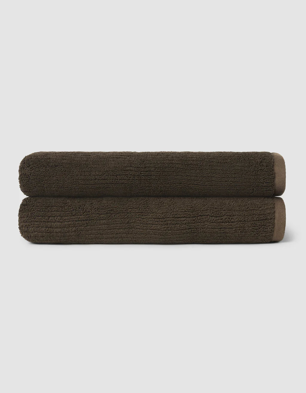 Ribbed Terry Bath Towel Set