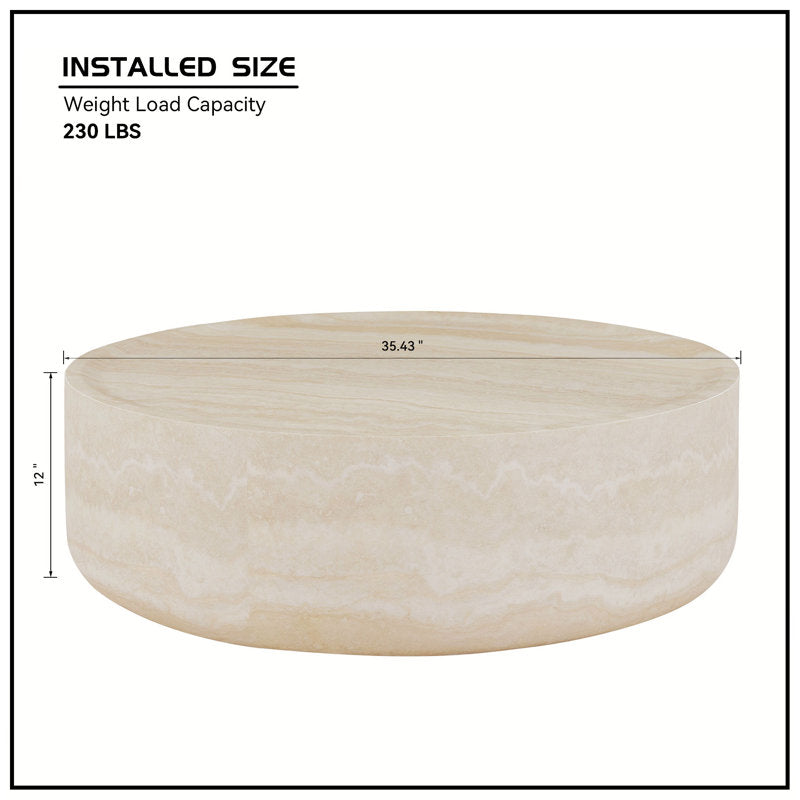 Round Modern Coffee Table
