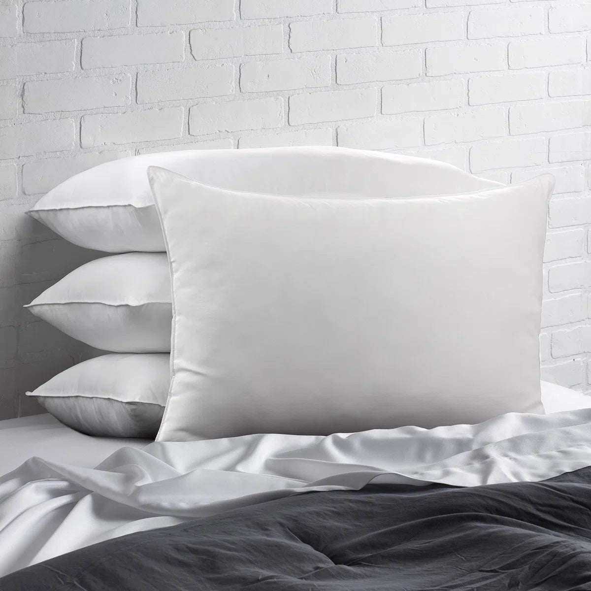 Santos Superior Down-Alternative Pillow, Soft Density (Set of 4)