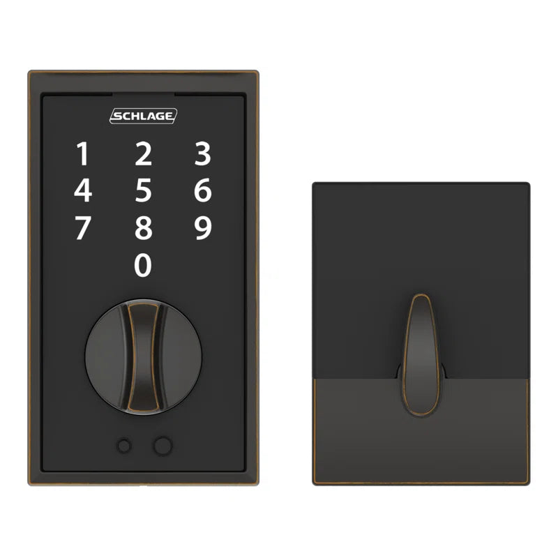 Schlage Touch Keyless Touchscreen Deadbolt with Century Trim