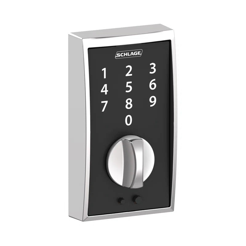 Schlage Touch Keyless Touchscreen Deadbolt with Century Trim