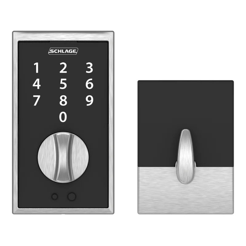Schlage Touch Keyless Touchscreen Deadbolt with Century Trim